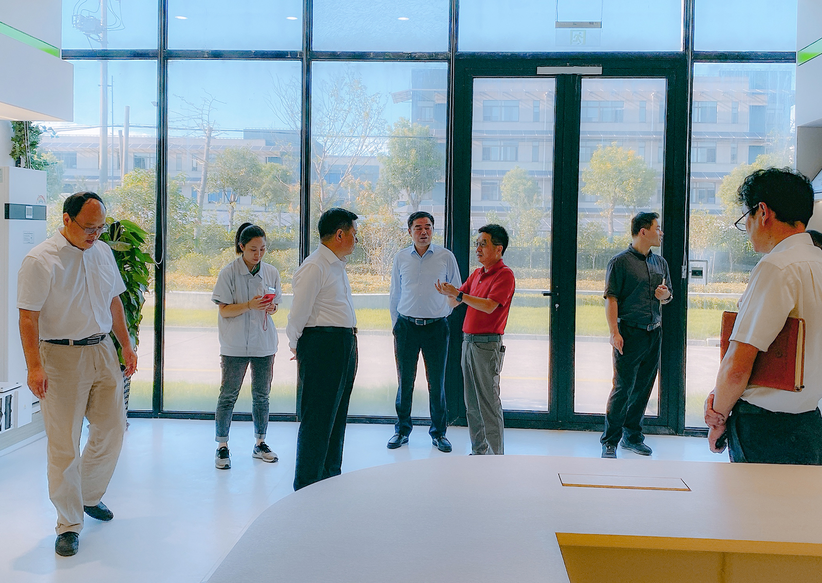 士諾動態(tài) | 上海市金山區(qū)政協(xié)黨組書記劉豫峰同志蒞臨士諾視察指導(dǎo)工作